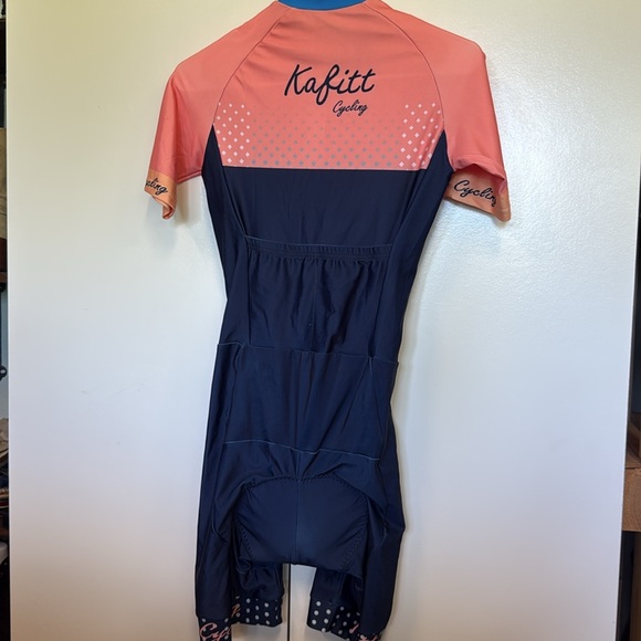 Kafit cycling one piece triathlon. EUC. Padded seat.  Small - Picture 5 of 6